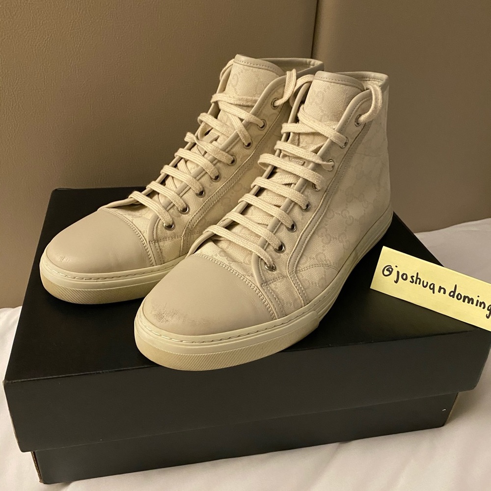 Men’s Gucci high top shoes
